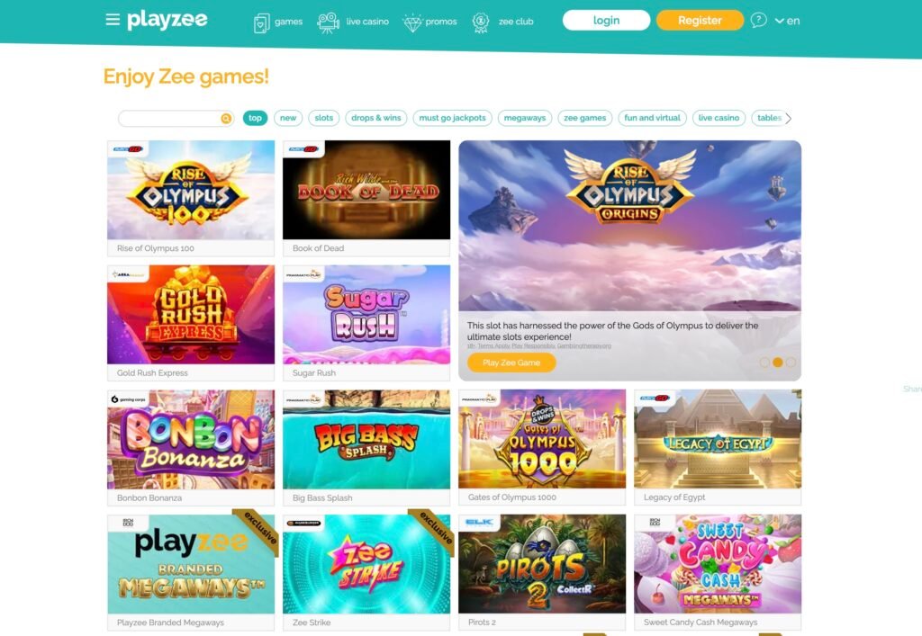 Playzee Casino Games